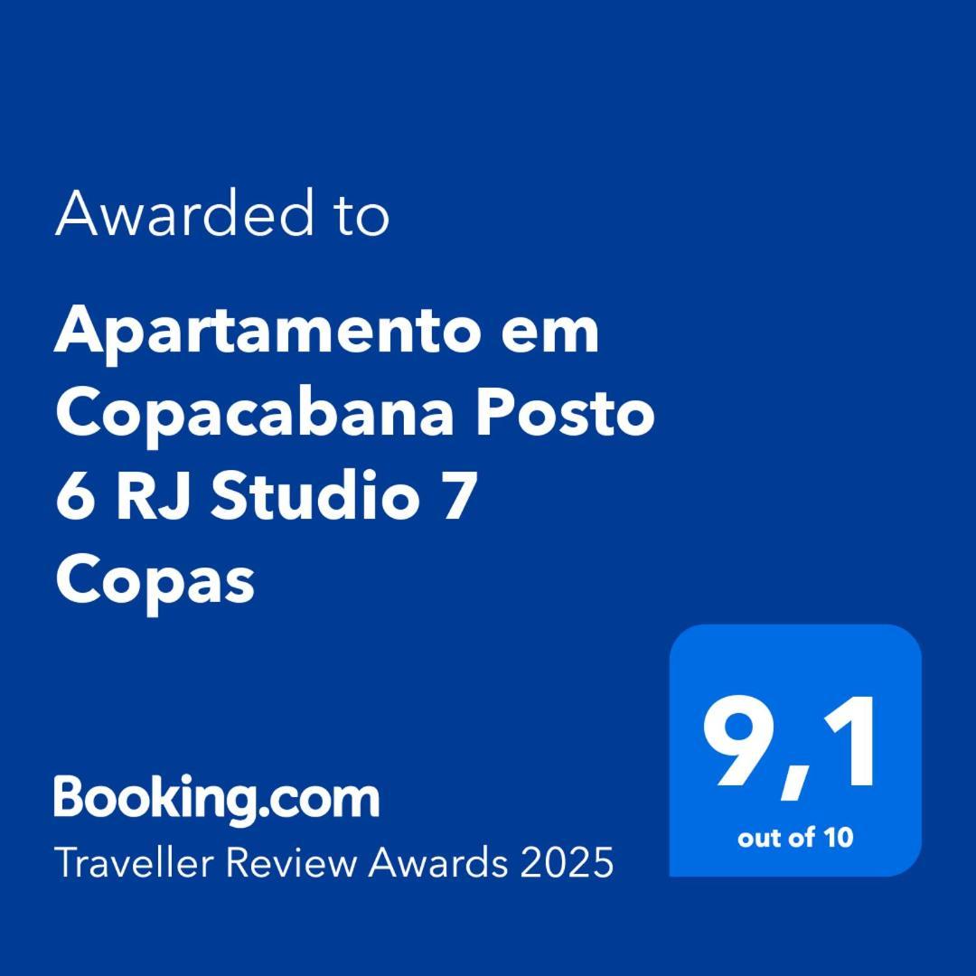 Apartamento Em Copacabana Posto 6 Rj Studio 7 Copas Rio de Janeiro Buitenkant foto